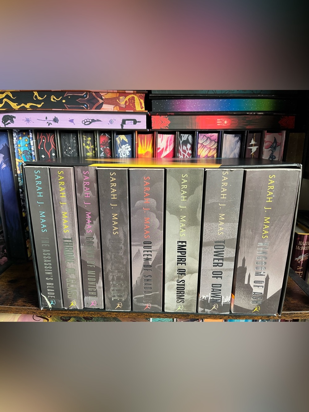 Sarah J Maas Throne of Glass Complete Box Set New